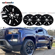 Black For Nissan Frontier Sv 2022-2024 2023 17 Wheel Skins Hub Caps Rim Covers Black For Nissan Frontier Sv 2022-2024 2023 17 Wheel Skins Hub Caps Rim Covers