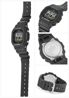 Unused CASIO G-SHOCK G-5600UE-1JF Black Solar Men's Watch in Box