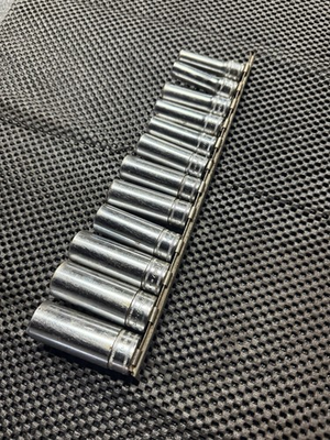 #ad Snap On 3 8dr Metric Deep Socket Set 8 19 212sfsmy $189.00