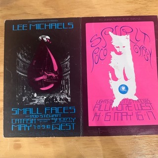 Lee Michaels Spirit Postcard Bill Graham Poster Series (BG)