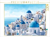 Calvendo Puzzle Oia, Santorini, Griechenland | 1000 Teile Lege-GrößE 64 × 48 Cm
