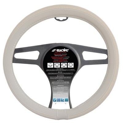 CVT/500 Universal 500 Steering Wheel Cover, Beige