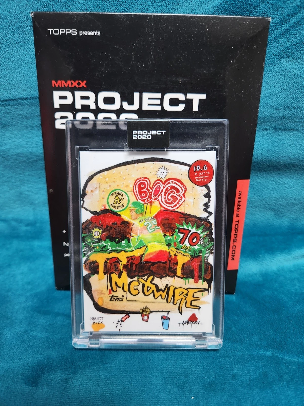 Mark McGwire Topps Project 2020 Big Mac Print Run Of 6977 By  Gregory Siff #152