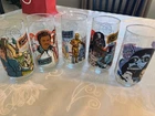 Pristine Vintage 1980 Star Wars ESB Burger King Coke Glasses Set of 5