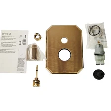 Brizo T75P565-GLLHP Beauclere Pressure Balanced Valve Trim - Luxe Gold