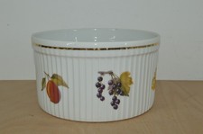 Royal Worcester Evesham Gold - 18cm / 7." Large Souffle Dish (#37)