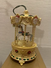 1994 Hallmark Keepsake Christmas Ornament. Tobin Fraley Holiday Carousel