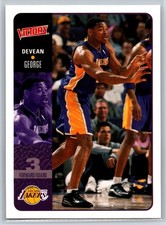 2000-01 Upper Deck Victory Devean George Los Angeles Lakers #104