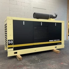 Kohler 50KW Standby Generator, Natural Gas/Propane, Single or 3 Phase, WE SHIP!