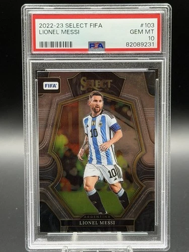 World Cup Lionel Messi 2022 Panini Select World Cup Lionel Messi #103