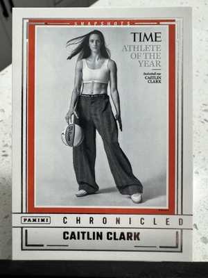 #ad 2025 Panini Caitlin Clark Chronicled Snapshots Caitlin Clark #99 $19.99