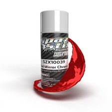 Spaz Stix Red Mirror Chrome Aerosol Spray Paint 3.5oz Can SZX10039