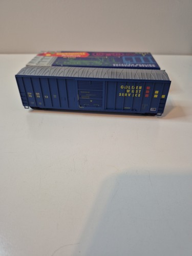 Roundhouse 3253 50' FMC Box Car Kit Golden West Service BUILT - FREE SHIPPING | Zustand: Used