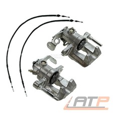 2x BREMSSATTEL BREMSZANGE HANDBREMSSEIL HINTEN FÜR FORD GALAXY 95-06