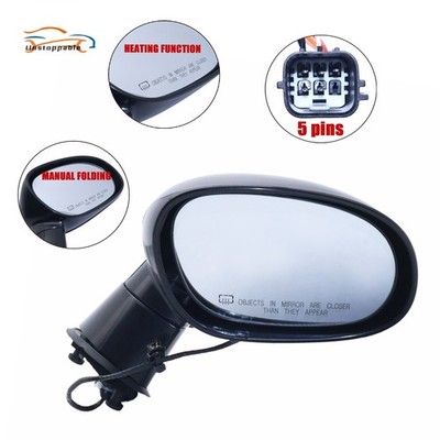 Right Passenger Mirror Assembly For Dodge Challenger 2015-2019 5 Pin CH1321396