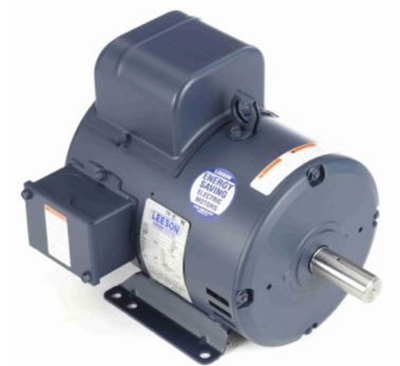 #ad Leeson Electric Motor 3 HP 1740 RPM 115V Single Phase 184T Frame ODP 131534 $787.36