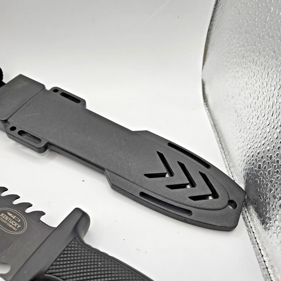 12.5" SUPERVIVENCIA TÁCTICA Caza HOJA FIJA Ejército Bowie Kentucky Cubiertos Bowie Foto 4 de 4