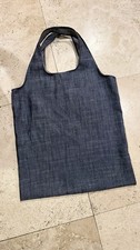 Denim Blue Large Canvas Tote/Shoulder Bag, New