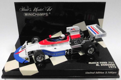 Modèle réduit March 751 N°9 Gp Angleterre 1975 Vittorio Brambilla 1/43