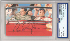 Charlie Sheen SIGNED Two and a Half Men TV Show PSA DNA COA AUTO Picture Photo