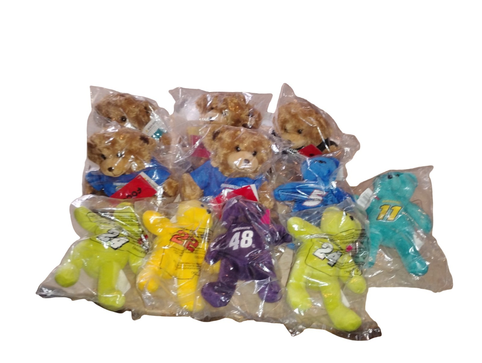 NASCAR Team Joey Logano #22 Plush Bear Foco 6” New Plus 10 Others. All Brand New