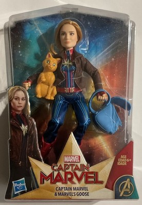 2018 Hasbro Captain Marvel & Goose the Cat Action Figure Sealed