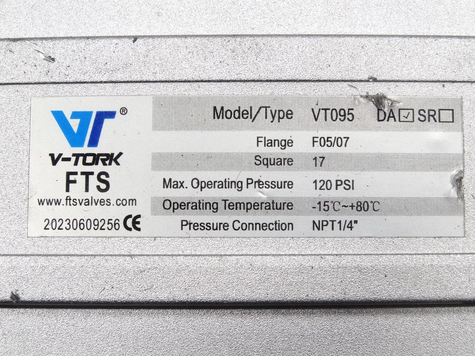 ACTUADOR V-TORK TECHNOLOGY VT095 Foto 3 de 3