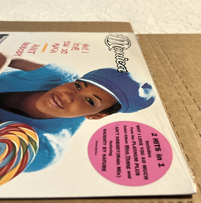 MONICA–Why I Love You So Much-1996 LP *SEALED *ROWDY RECORDS 35073