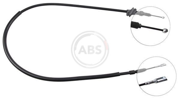 Bremsseil Seilzug Feststellbremse A.B.S. K10168 FüR Audi B4 80 90 B3 89 81 8C2-image