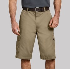 Dickies Mens Cargo Short, Khaki, 32 W