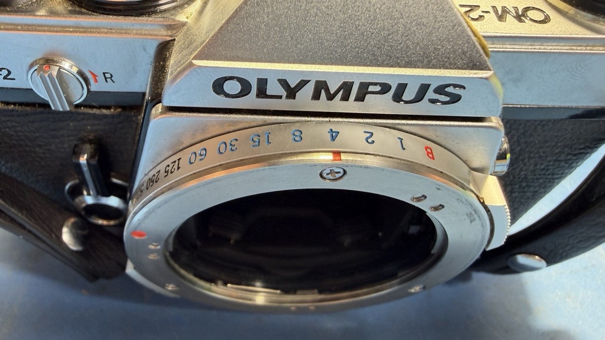Olympus OM-2 Film Camera + Zuiko 50mm f/1.8 Lens + Original