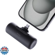 iWALK 4,500mAh Portable Charger for iPhone 15/16, Power Bank with Build-in US