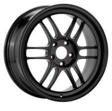 Enkei Rpf1 18x8.5 5x114.3 30mm Offset 73mm Bore Matte Black Wheel Evo 8 9 35