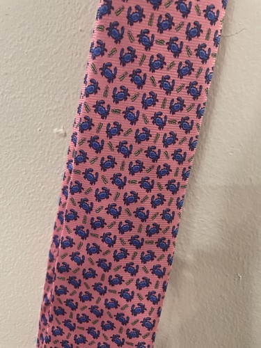 Cap Cod Necktie Men’s Pink N Blue New Az30 - Picture 2 of 7