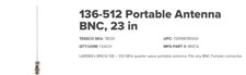 Larsen - Pulse Bncq 5.5 - 90 Degree Wireless Microphone Antenna - 