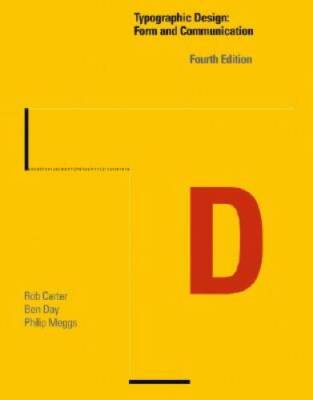 Typographic Design: Form and Communication - Paperback - VERY GOOD