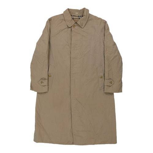Burberry Trench Coat - Large Beige Cotton