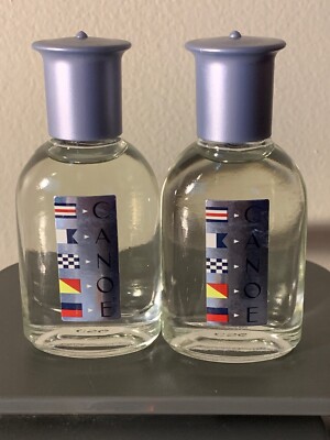 Vtg. CANOE BY DANA ~ AFTER SHAVE 1 oz/30 ml   LOT OF 2