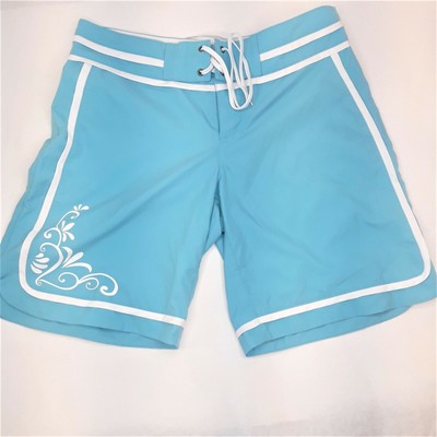 women's light blue swim shorts