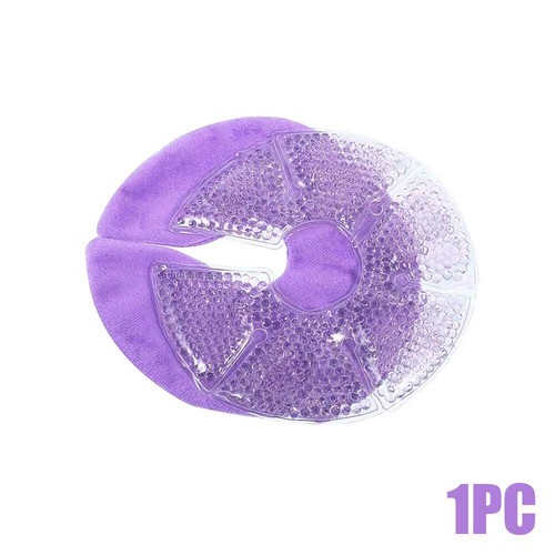 Hot Cold Breast Gel Bead Ice Pack (1 Pack) | Nursing Pain for Mastitis - Picture 12 of 15