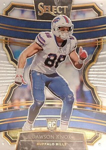 2019 Panini Select Football Concourse #32: Dawson Knox Base