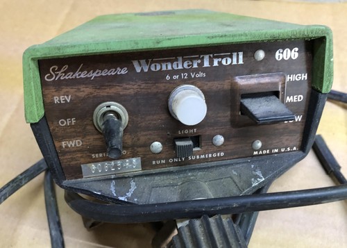 Shakespeare 606 Wondertroll Trolling Motor Control Head vintage boat - Picture 2 of 4