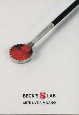 AK - (ITA) - Becks Lab - Arte live a Milano - Bier - Reklame - Top Zustand