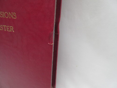 Libro de registro de accesiones de registro de stock Libraco foolscap sin usar de colección - Imagen 7 de 12