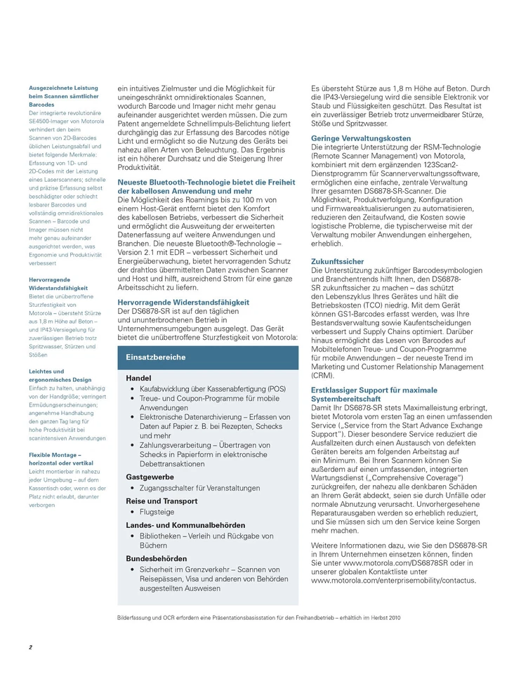 Honeywell Xenon 1902g 2D Funkscanner für QRCodes, Securpharm, Datamatrix, EAN - Bild 4 von 4