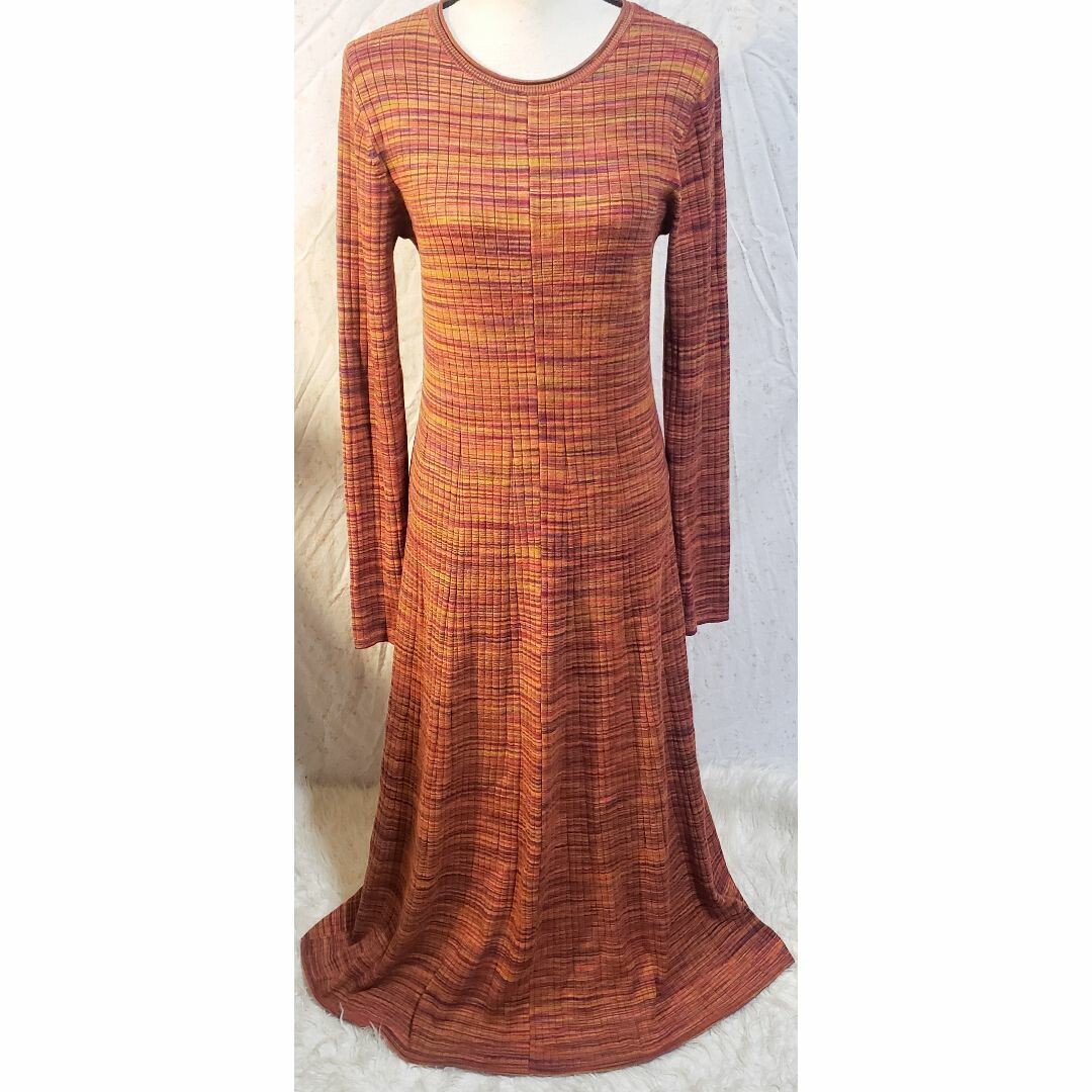 strapless open back dress Danni Asym Bow Midi Dress Orange Fire main image 0