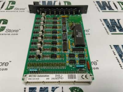 A413143 BIU 84/421895-1A VALMET METSO AUTOMATION BINARY INPUT MODULE ASSEMBLY.