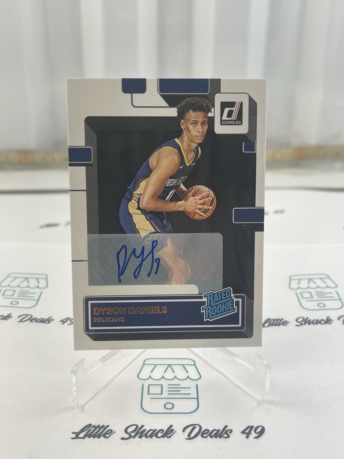 2022-23 Panini Donruss - Rated Rookie Signatures #208 Dyson Daniels (AU, RC)