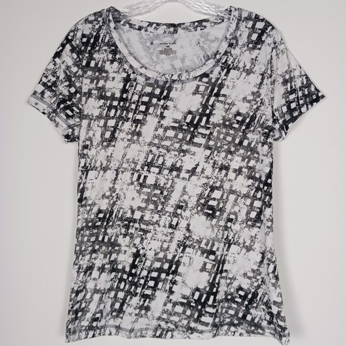 Exertek Womens Size M Performance Tee Pullover Short Sleeve Stretch Workout Tee  - Picture 1 of 3