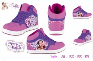 scarpe violetta